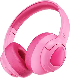 boAt Sailor Play Wireless Kids Headphone w/85dB Volume Limiter, 40mm Driver Tuned for Kids, Soft & Plush Earcups, Lightweight & Durable Build, Adaptive Fit, 60H Battery